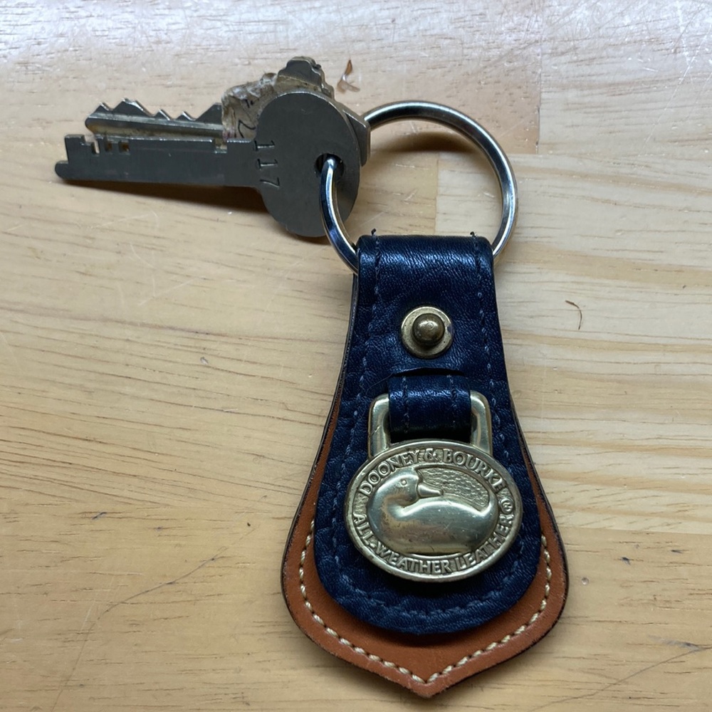 Vintage Dooney and Bourke key fob